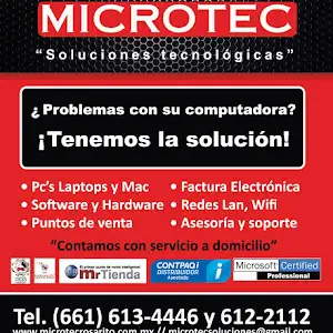 reparación computadoras Microtec Soluciones