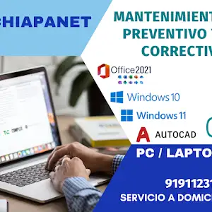 reparar laptop Chiapanetcomputo