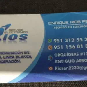 reparaciones  Servicio Electrónico Rios